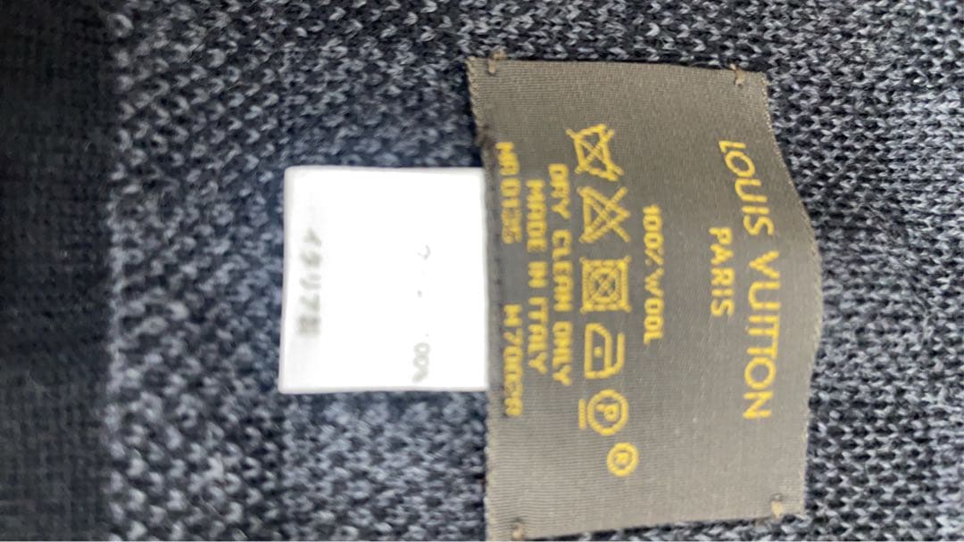 【未使用】ヴィトン ダミエグラフィット エシャルプ プティ M70028