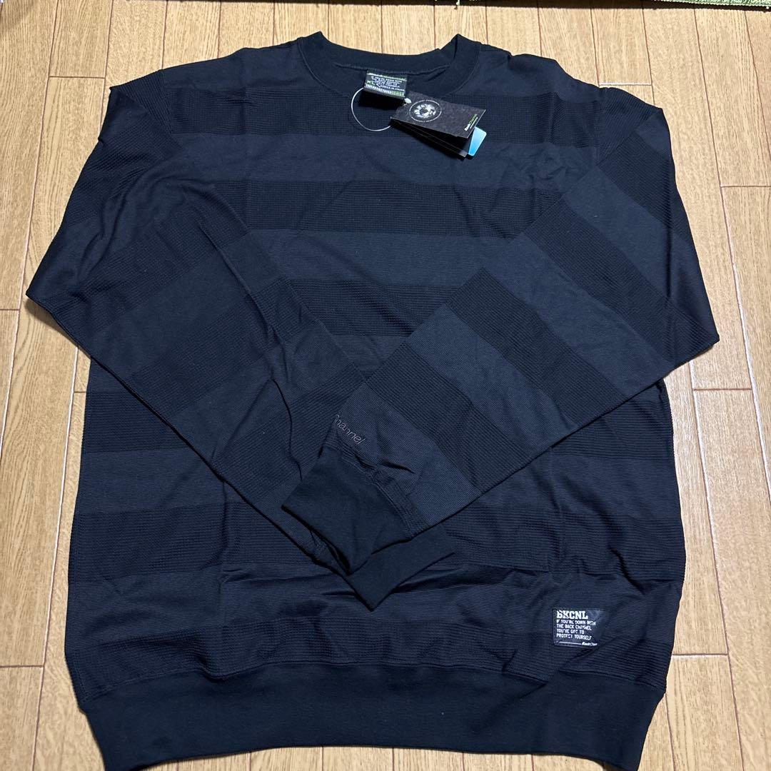 BackChannel COOLMAX CREW SWEATブラック