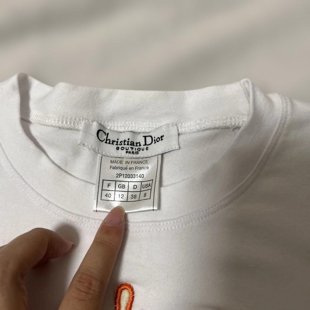 Dior ガリアーノ タンクトップ アーカイブ ヴィンテージ 00s 38