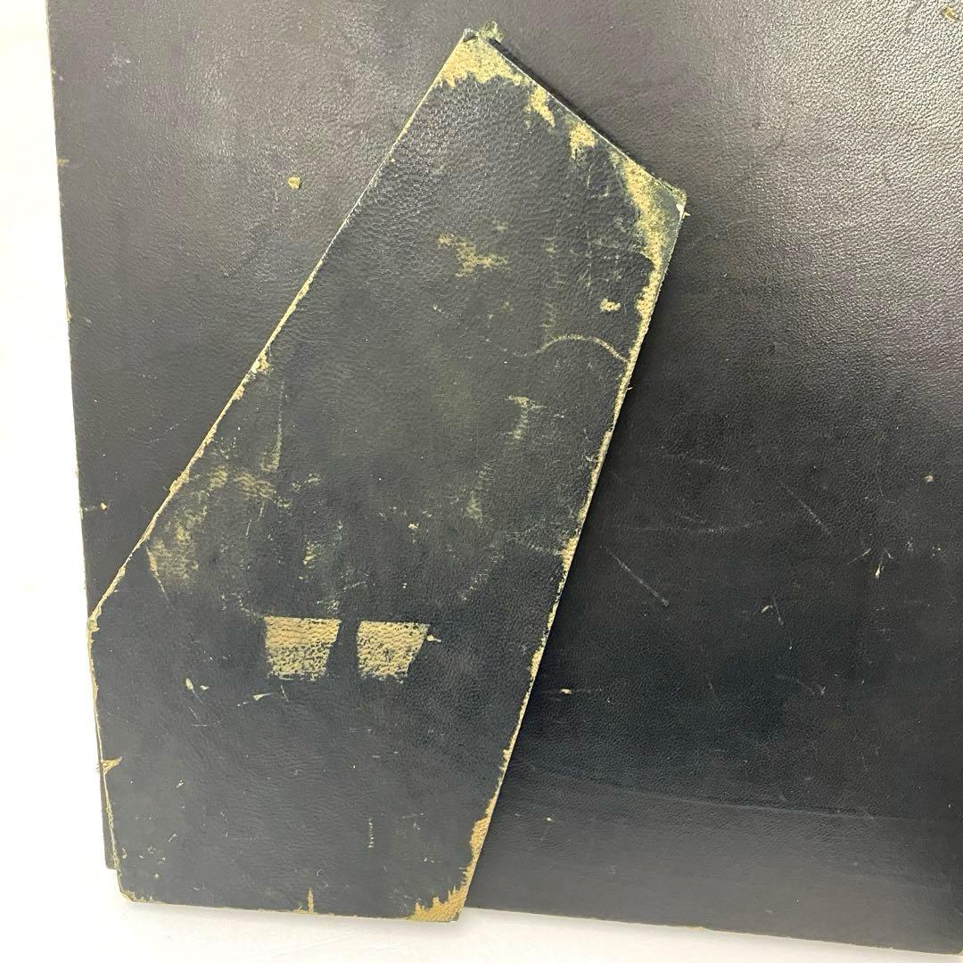 ヴィンテージ☆GUCCI☆グッチ☆フォトフレーム☆シェリーライン☆レザー☆黒！