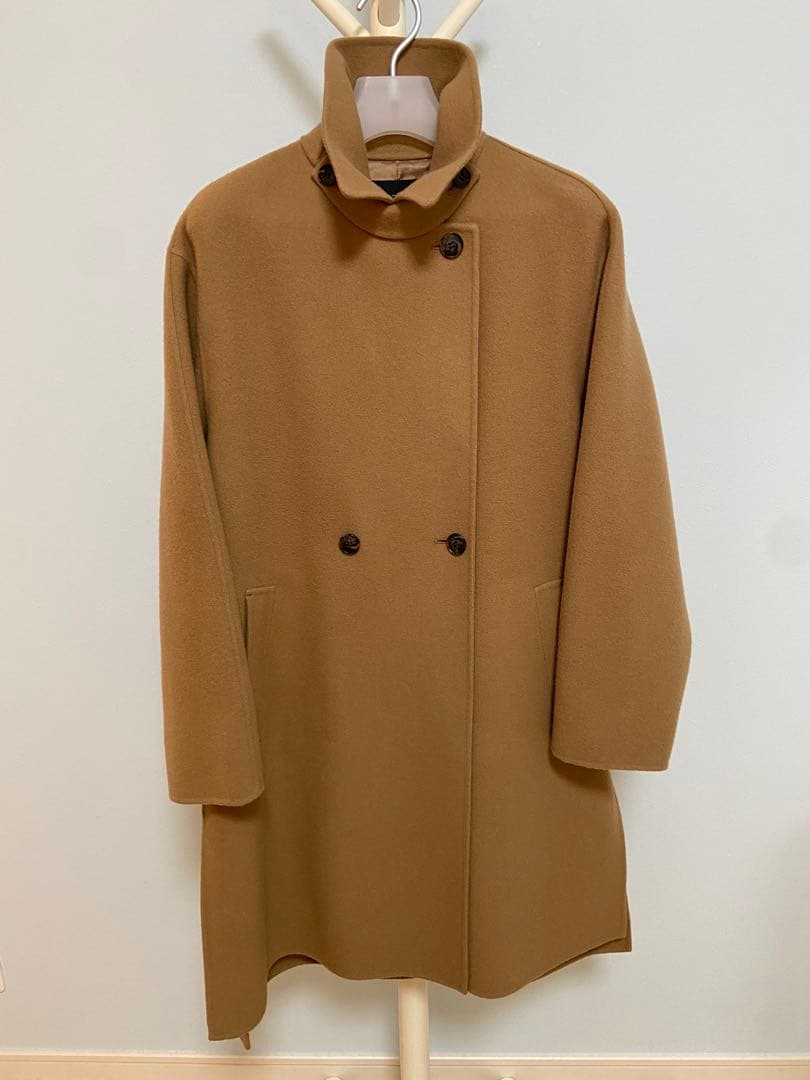 ♡23区♡【滝沢眞規子さん着用】ウールリバー チェスターコート♡完売38キャメル
