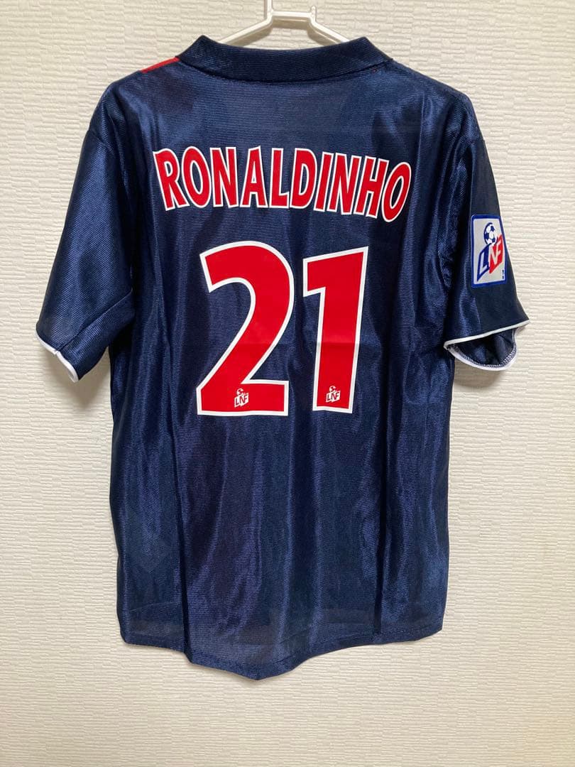 01-02 PSG パリサンジェルマン ロナウジーニョ ユニフォーム（H）