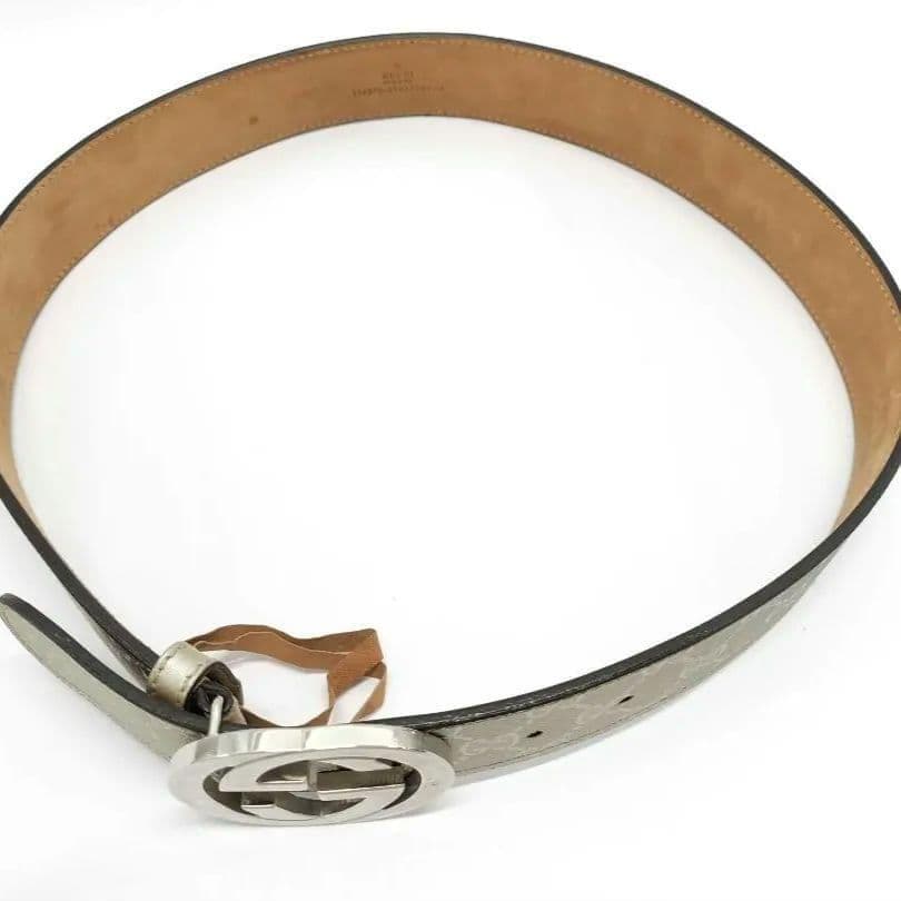 GUCCI インターロッキングG 80cm±3 シャンパンゴールド d28