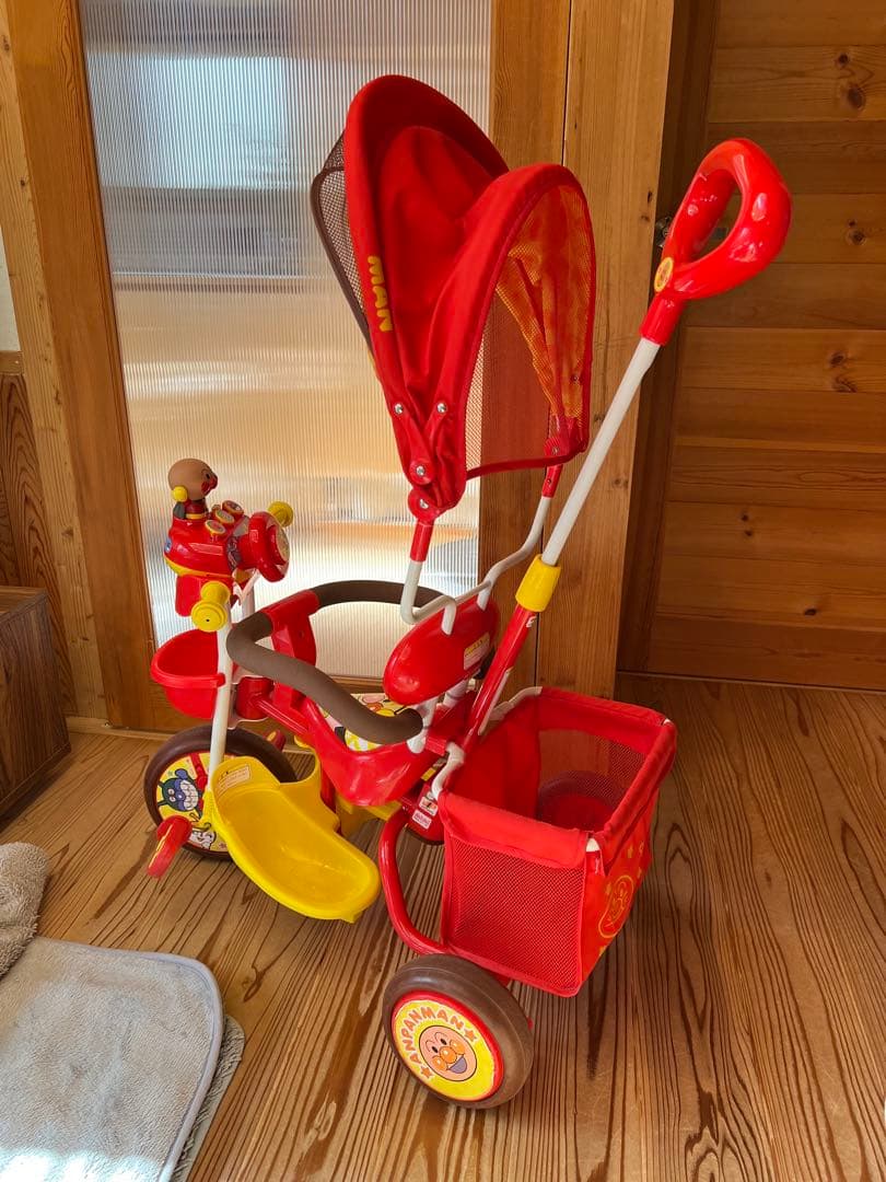 【Yｕｎｏ＊terior専用】ジョイパレットおでかけ三輪車アンパンマンSP