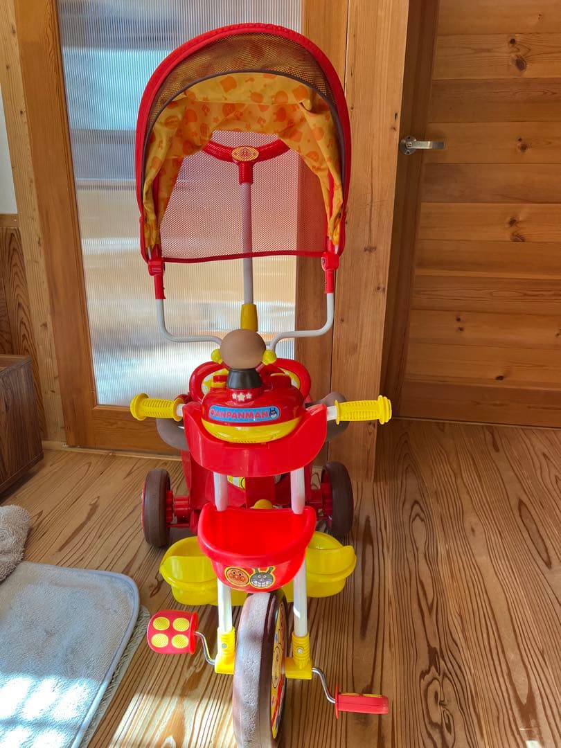 【Yｕｎｏ＊terior専用】ジョイパレットおでかけ三輪車アンパンマンSP