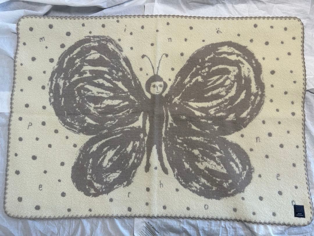 未使用 ミナペルホネン enkeli ブランケット ノベルティ