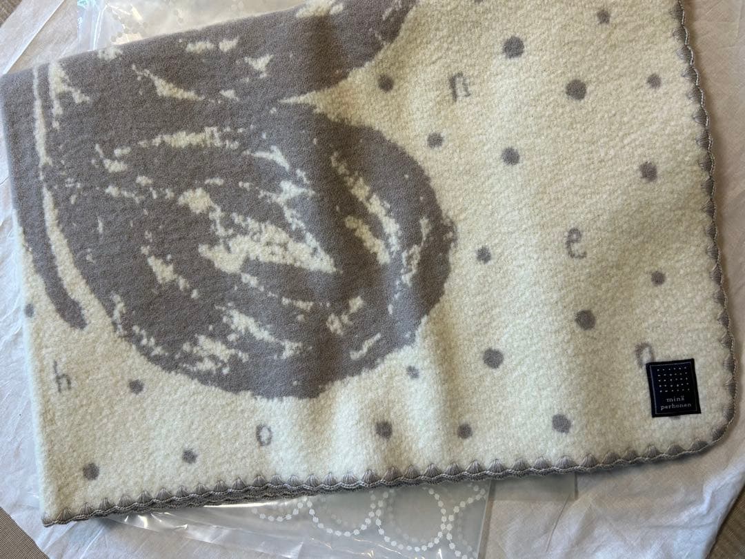 未使用 ミナペルホネン enkeli ブランケット ノベルティ