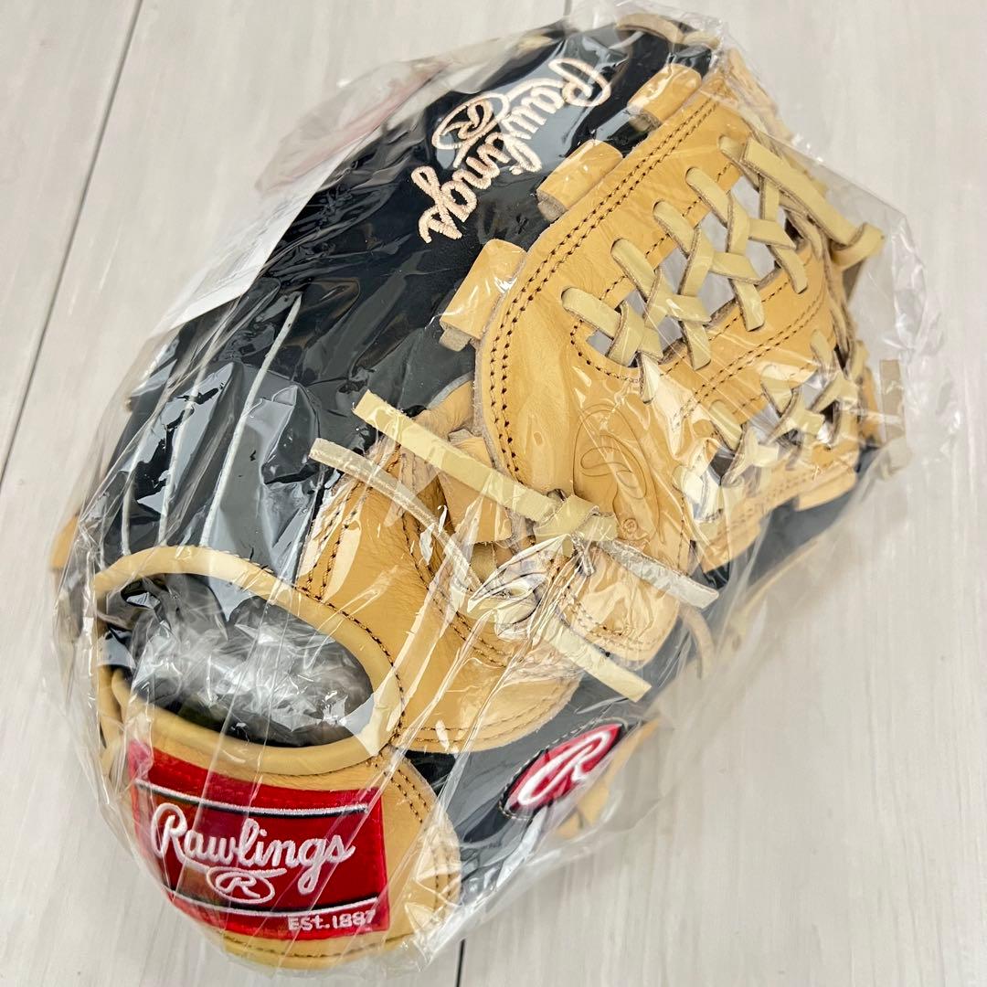 【タグ付き未使用品】一般軟式・グローブ ローリングス オールラウンド キャメル