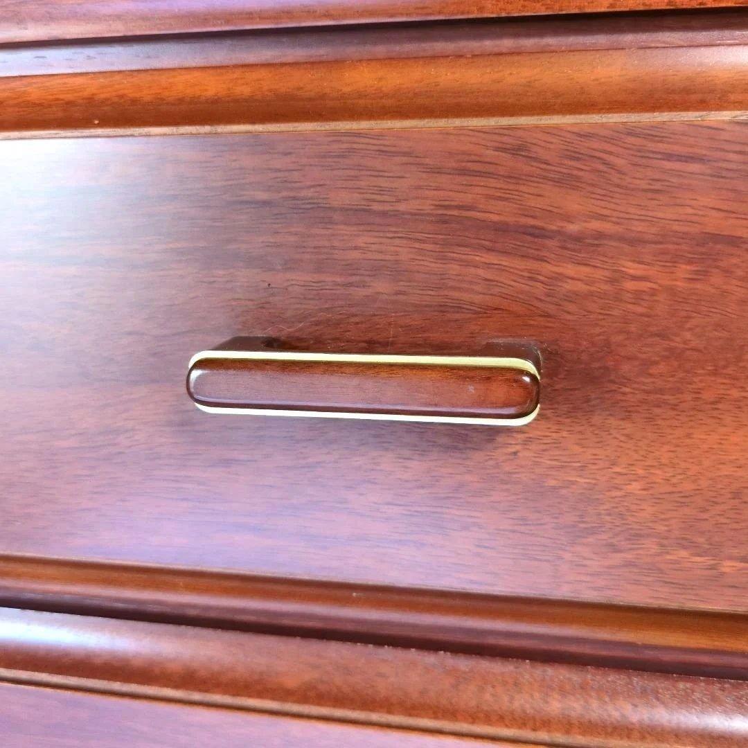 和箪笥 138㌢高 レトロ調 整理タンス チェスト