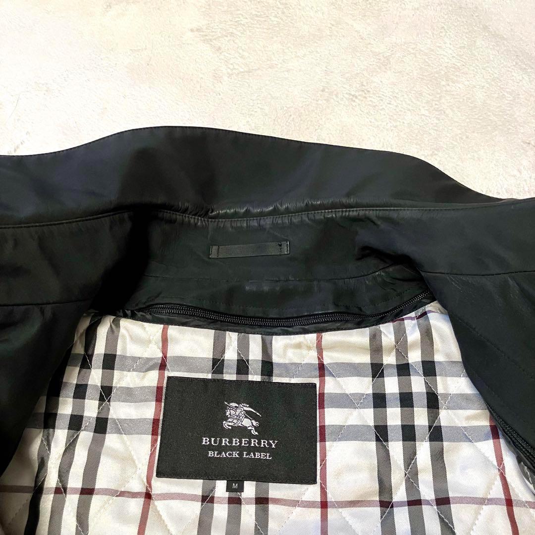 [値下げ処分価格] バーバリーブラックレーベル　ステンカラーコート　ライナー付