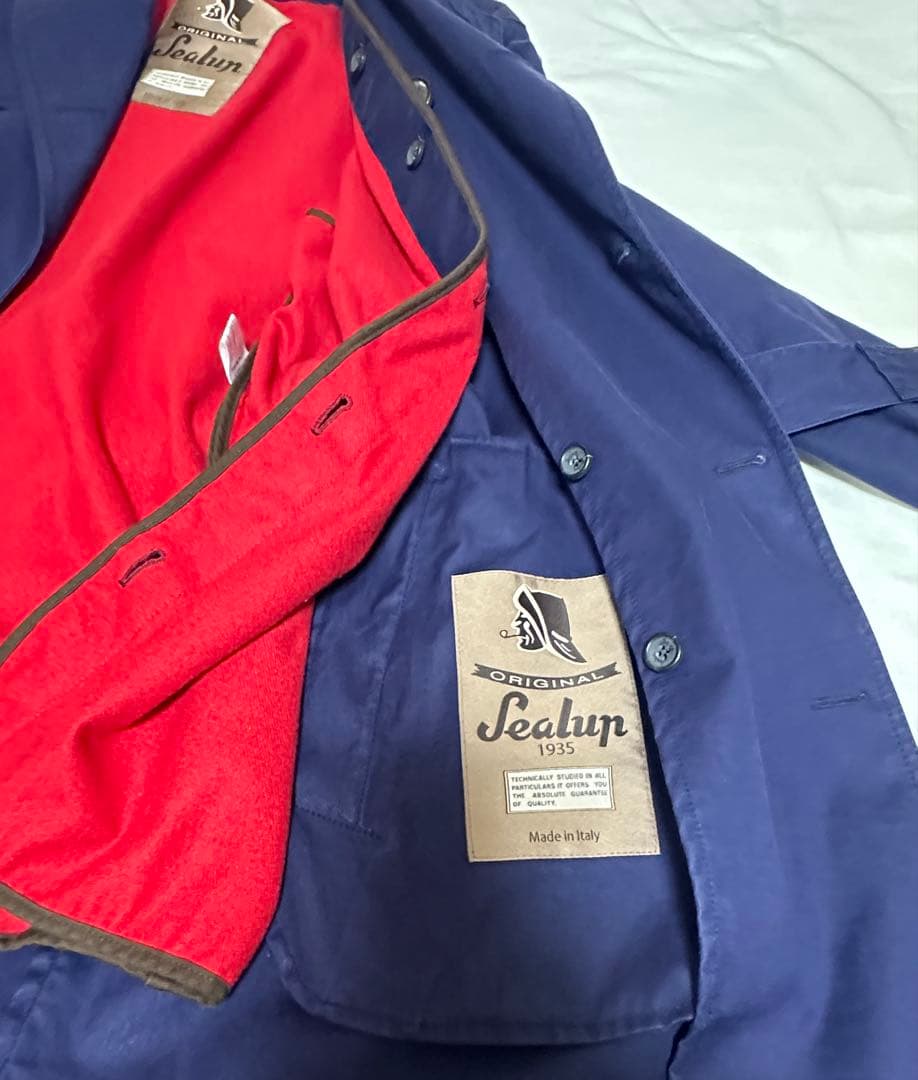 ◆イタリア製【46】SEALUP/シーラップ ◆美品！秋冬物『トレンチコート』◆