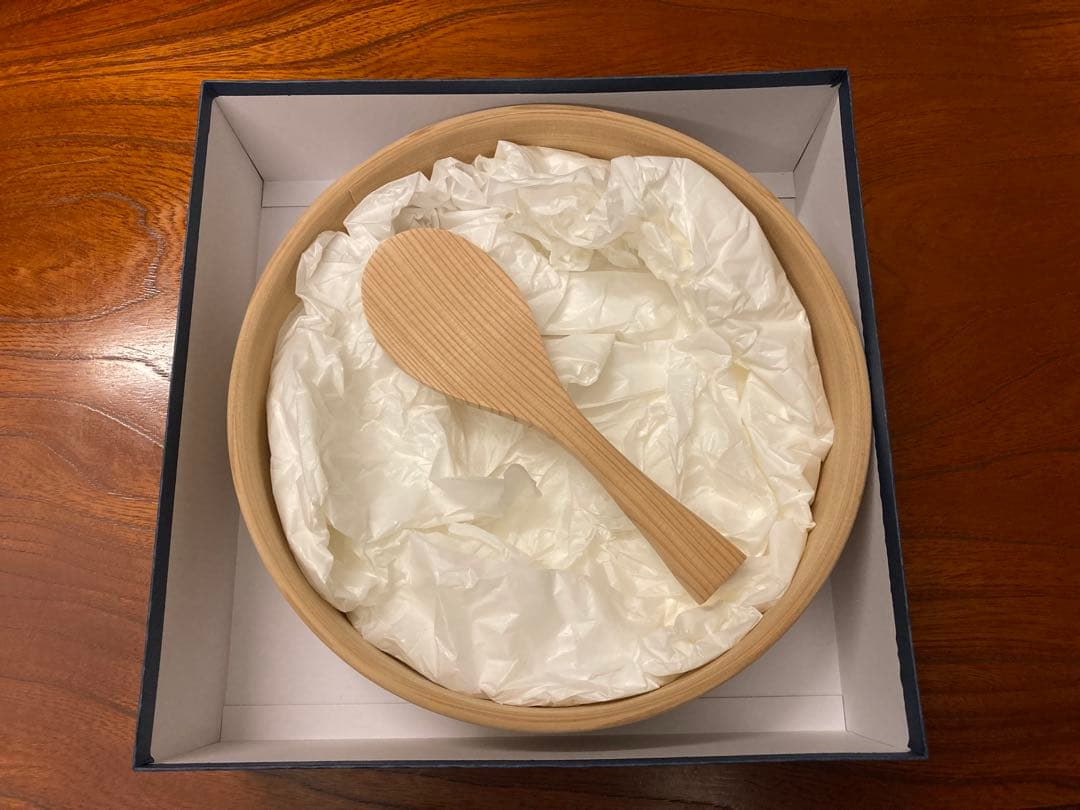 【柴田慶信商店】曲げわっぱ　おひつ　3合