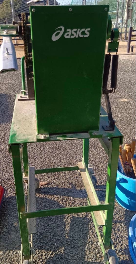 トーアスポーツマシーン　野球　バッティングマシン　asics アシックス