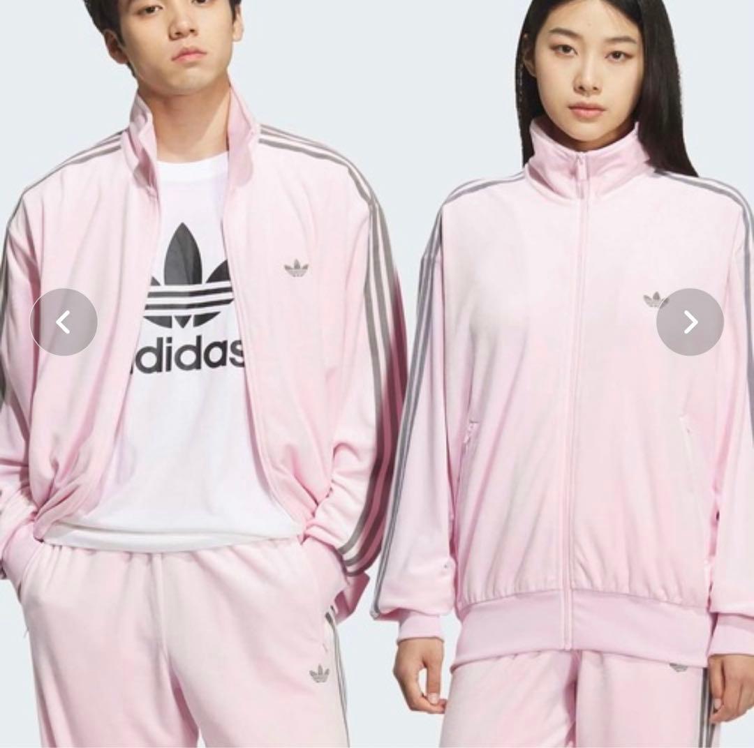 アディダス　スナイデル　ファイヤーバード　トラックジャケット　ベロア　L