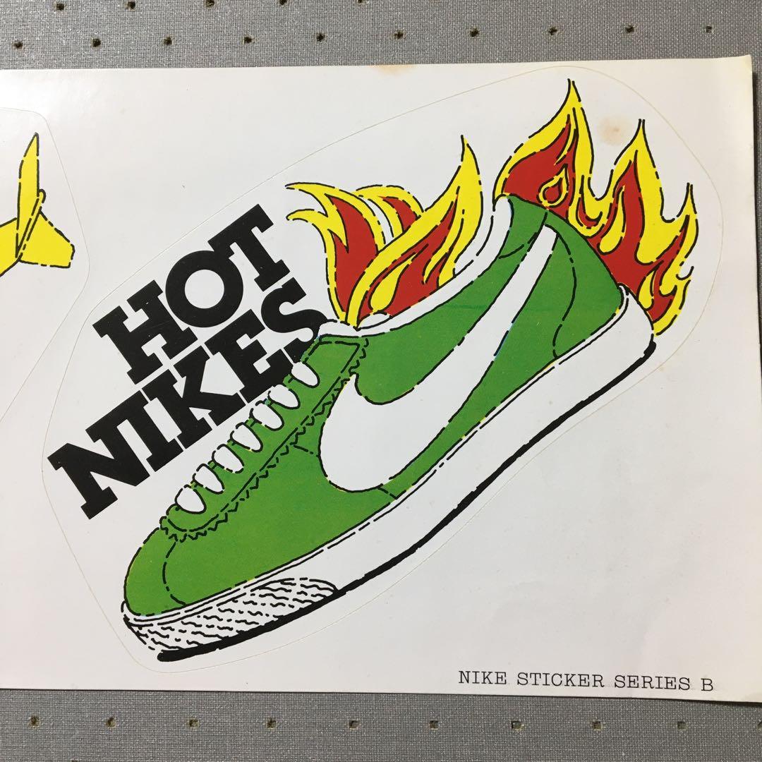 必見! 超希少 昭和期 NIKE ステッカー9種セット