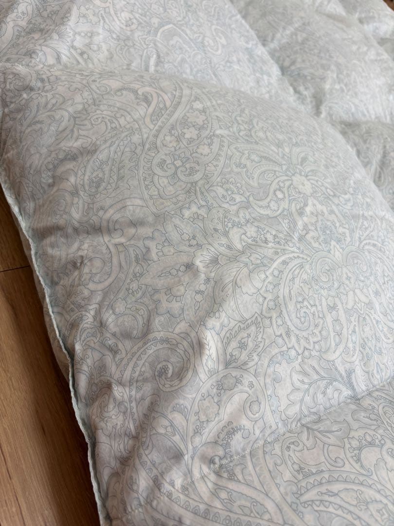 ロマンス小杉 羽毛掛け布団ハンガリー シルバーグースダウン93% シングル