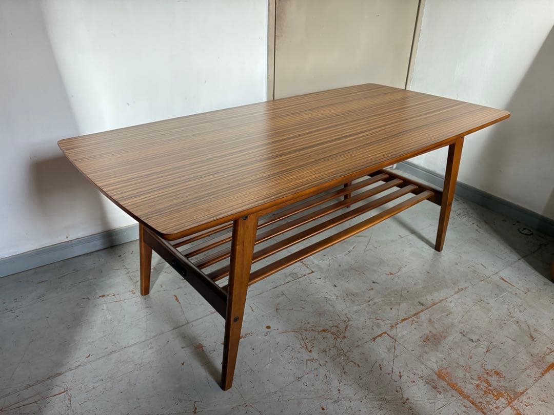 カリモク60 リビングテーブル大 ウォールナット