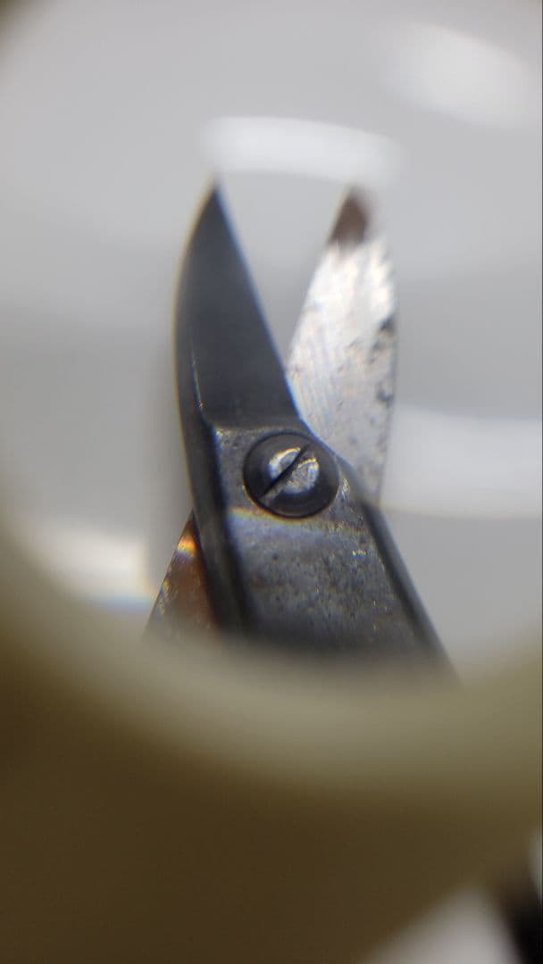 値下げ 昌国作 豆針金切 108 最高級 盆栽道具 意匠登録