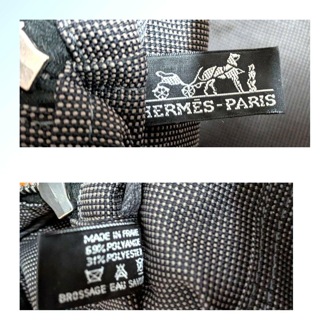 【美品】HERMES エルメス トートバッグエールラインMM 保存用巾着袋付き