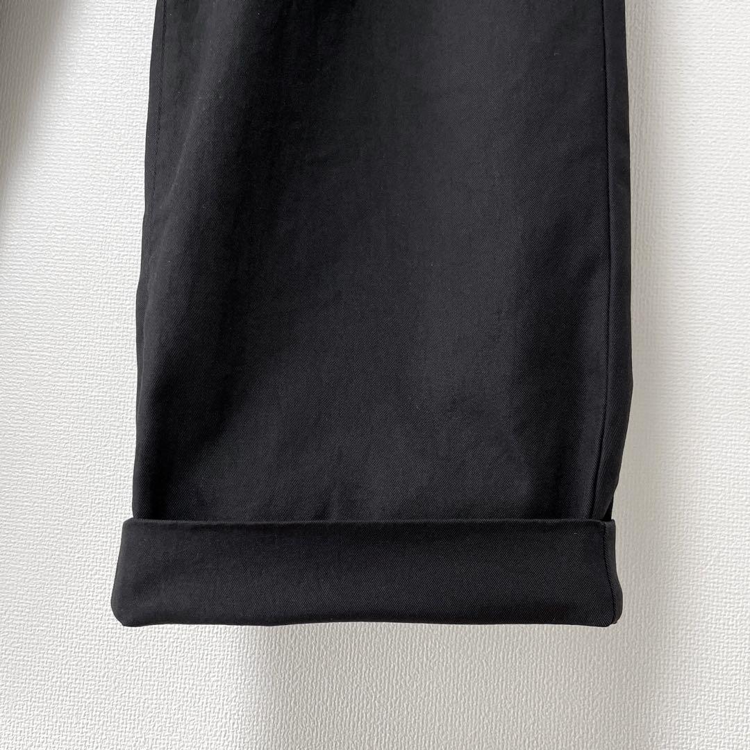 8g shoot ワンタックストレッチパンツ　クロ　XL