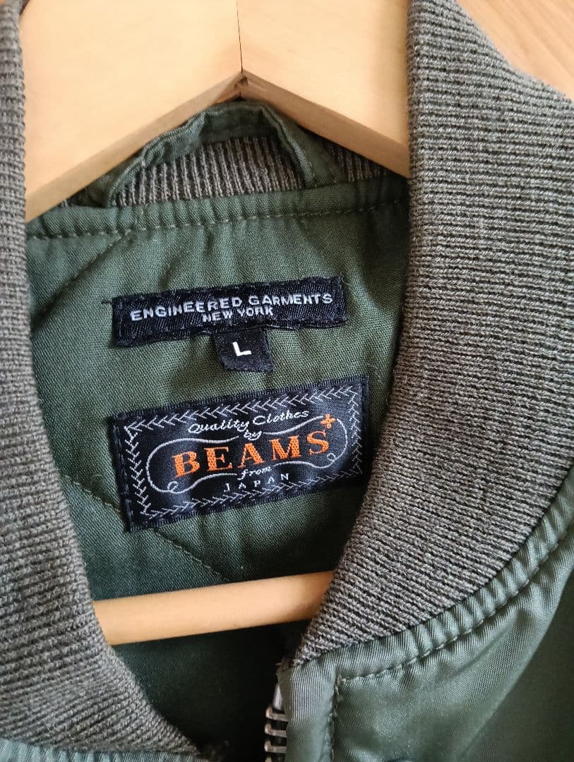 EG × ビームスプラス MA-1