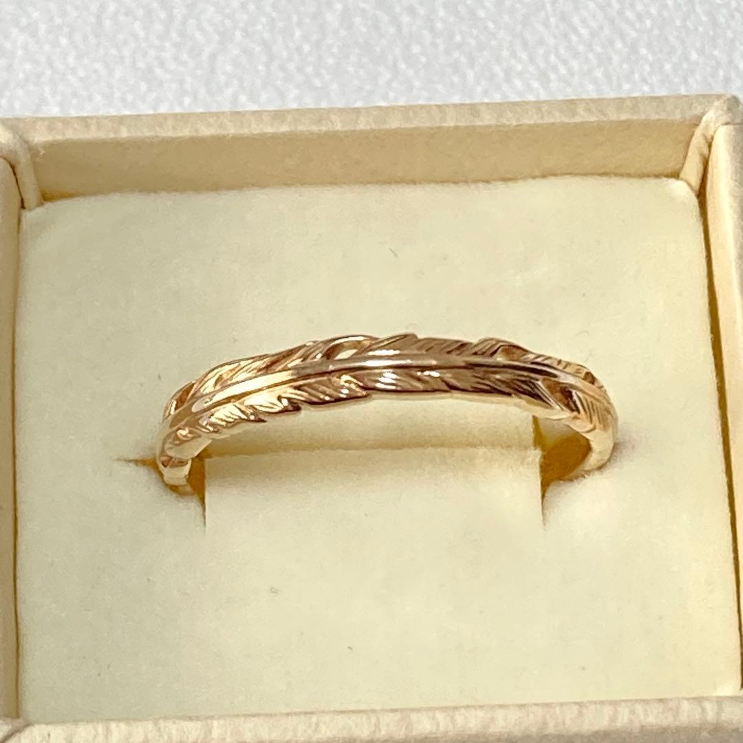 NOJESS K5 フェザーリング｜羽根モチーフ｜11号 美品 箱付