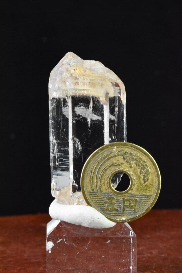 マニハール産 クローライト ルチル入りクリアポイント