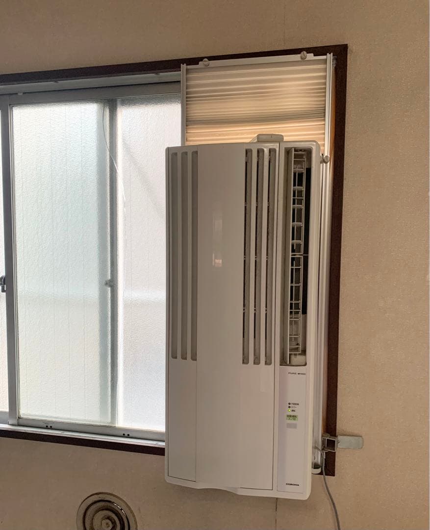 ウィンドウ型エアコン CW-F1617 コロナ