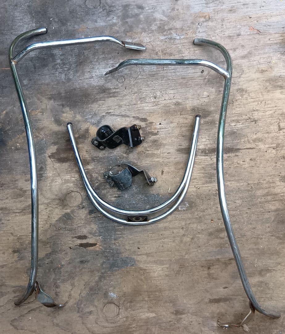 希少　ジョルカブ用　レッグシールドガード　フェンダーガード