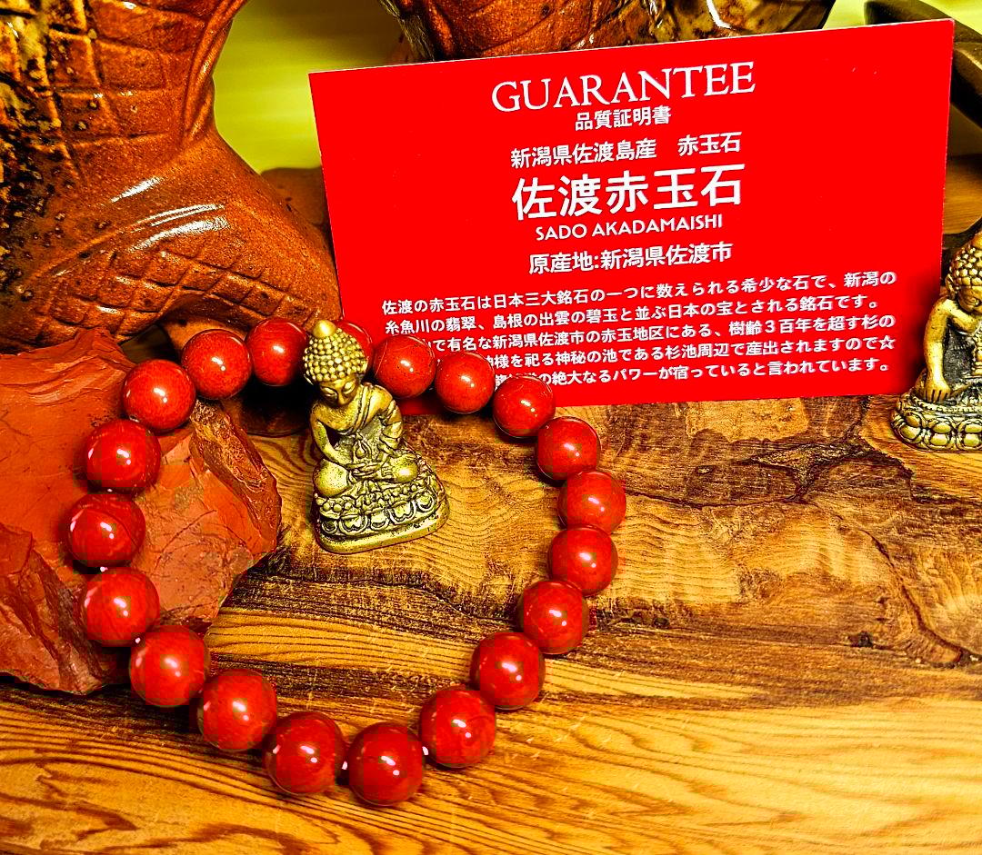 ★ストーム様★専用★龍神パワー‼️佐渡の赤玉石ブレスレットのみ
