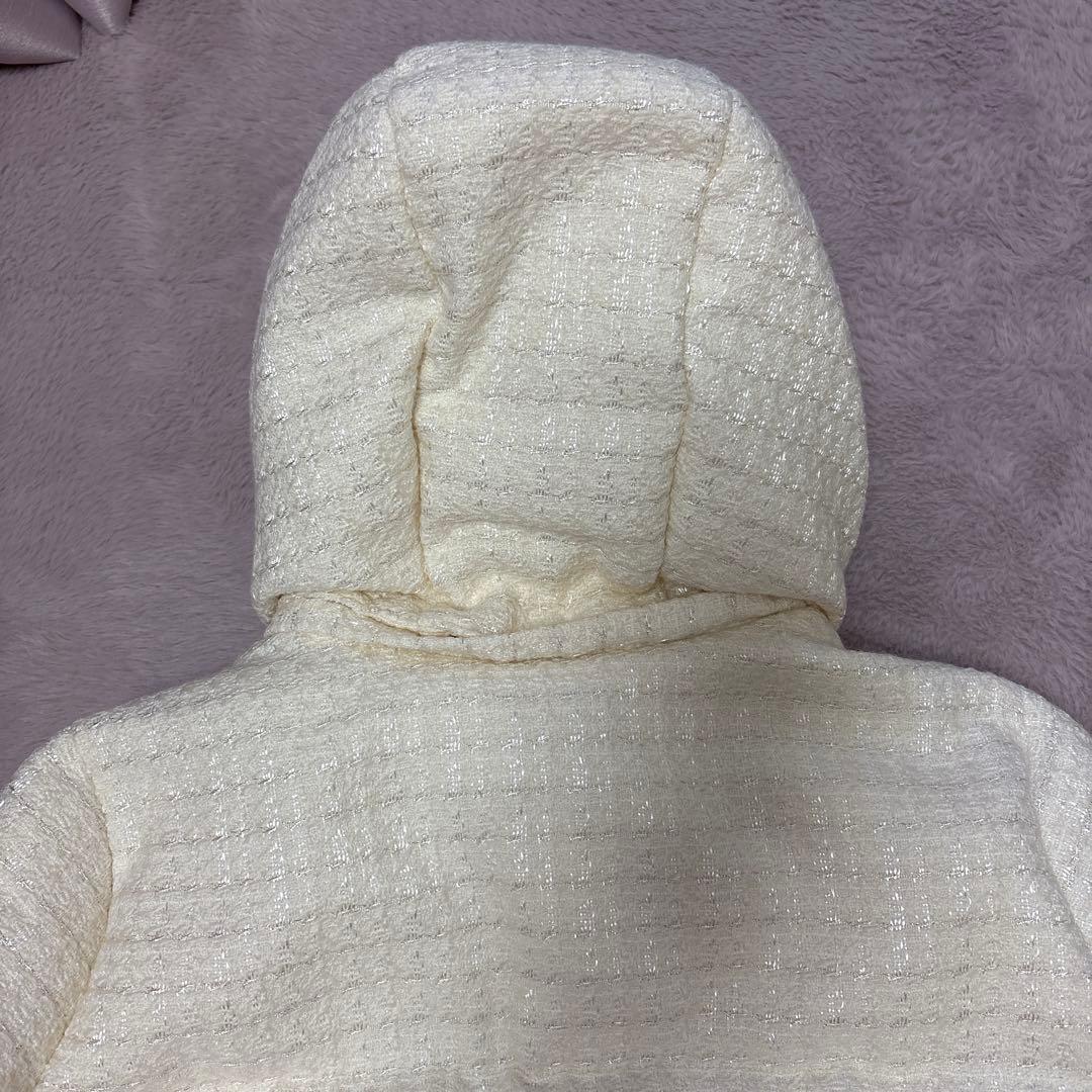 ジャケット・アウター Herlipto Hooded Tweed Down Jacket