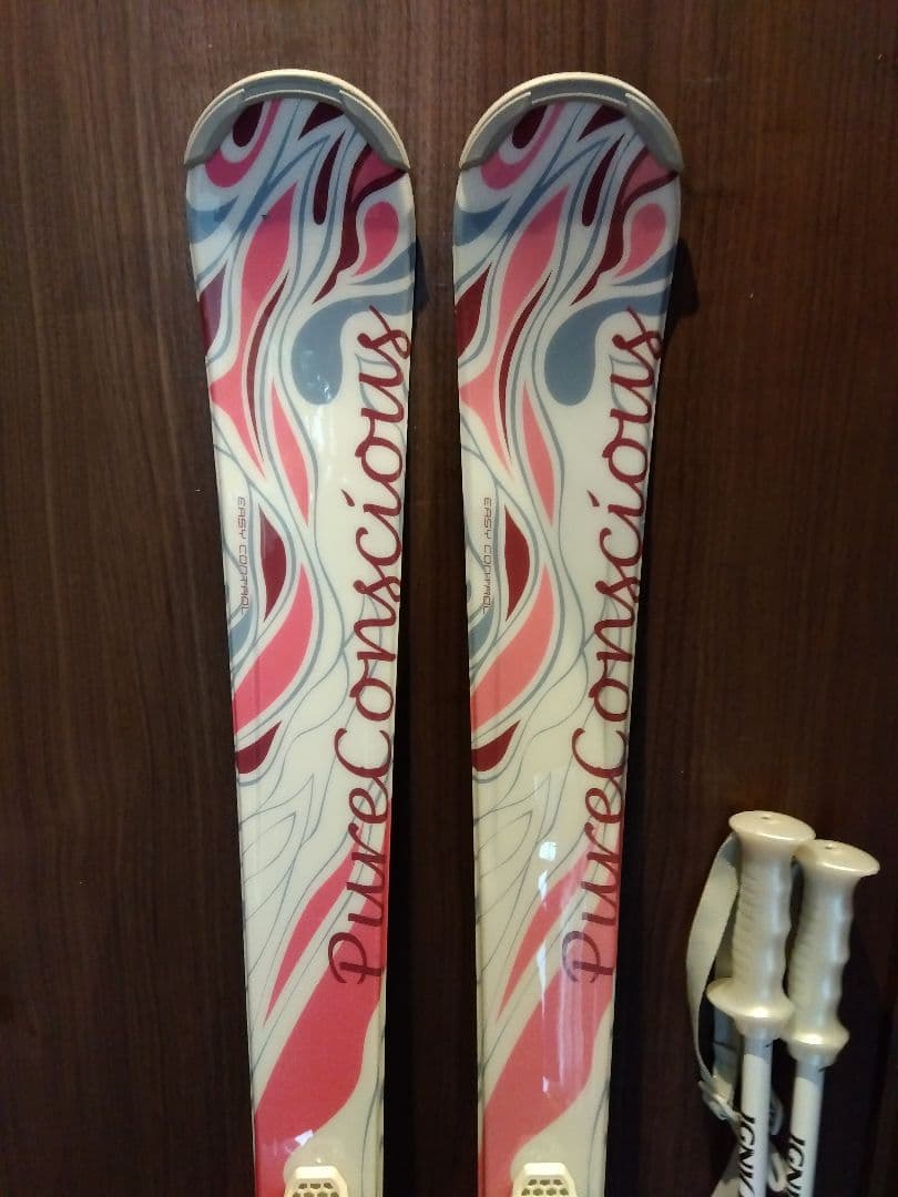 美品/PURECONSCIOUS/レディース用/スキーセット/メンテ・WAX済✔