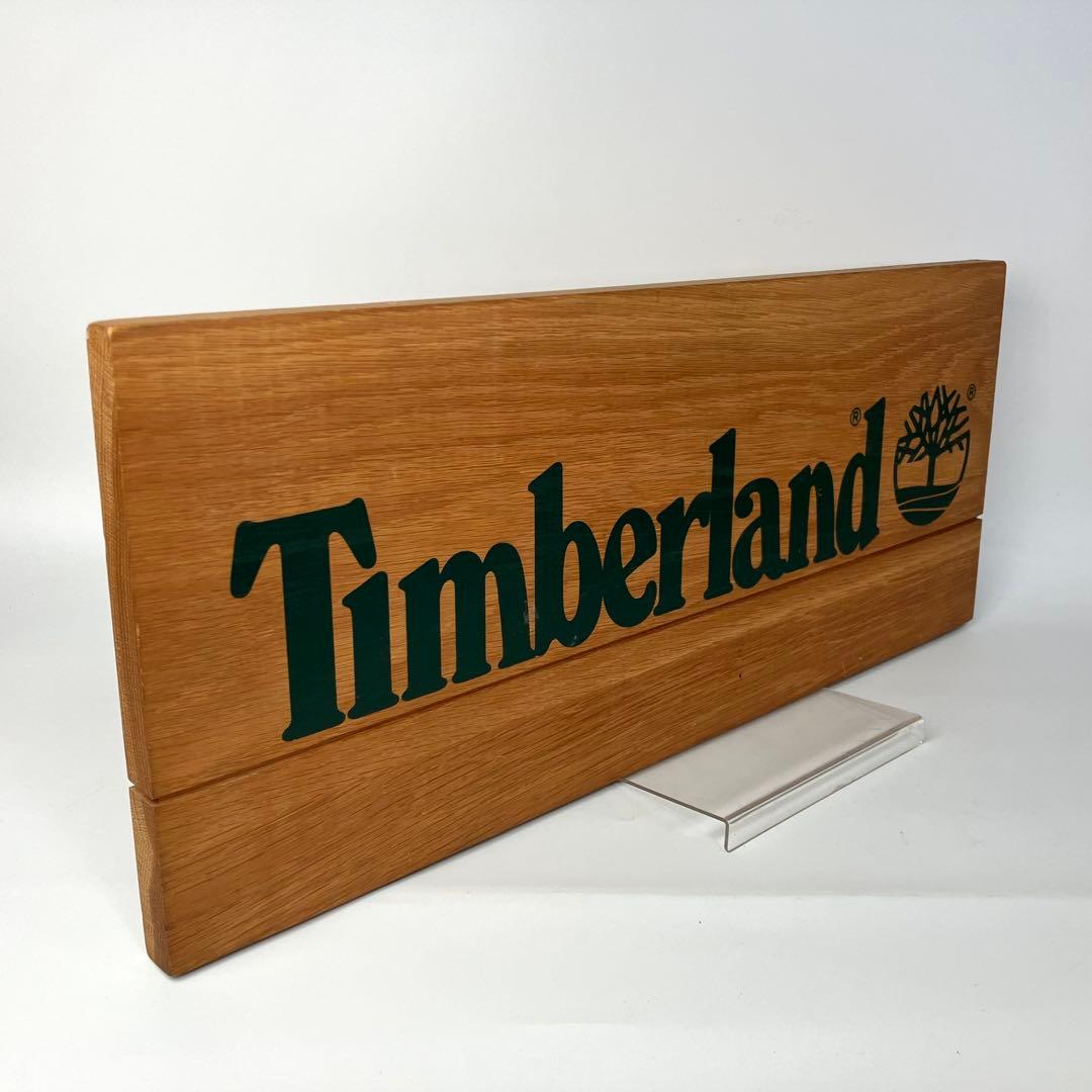 【超希少】Timberland ウッドサイン Wood Sign 非売品木製看板