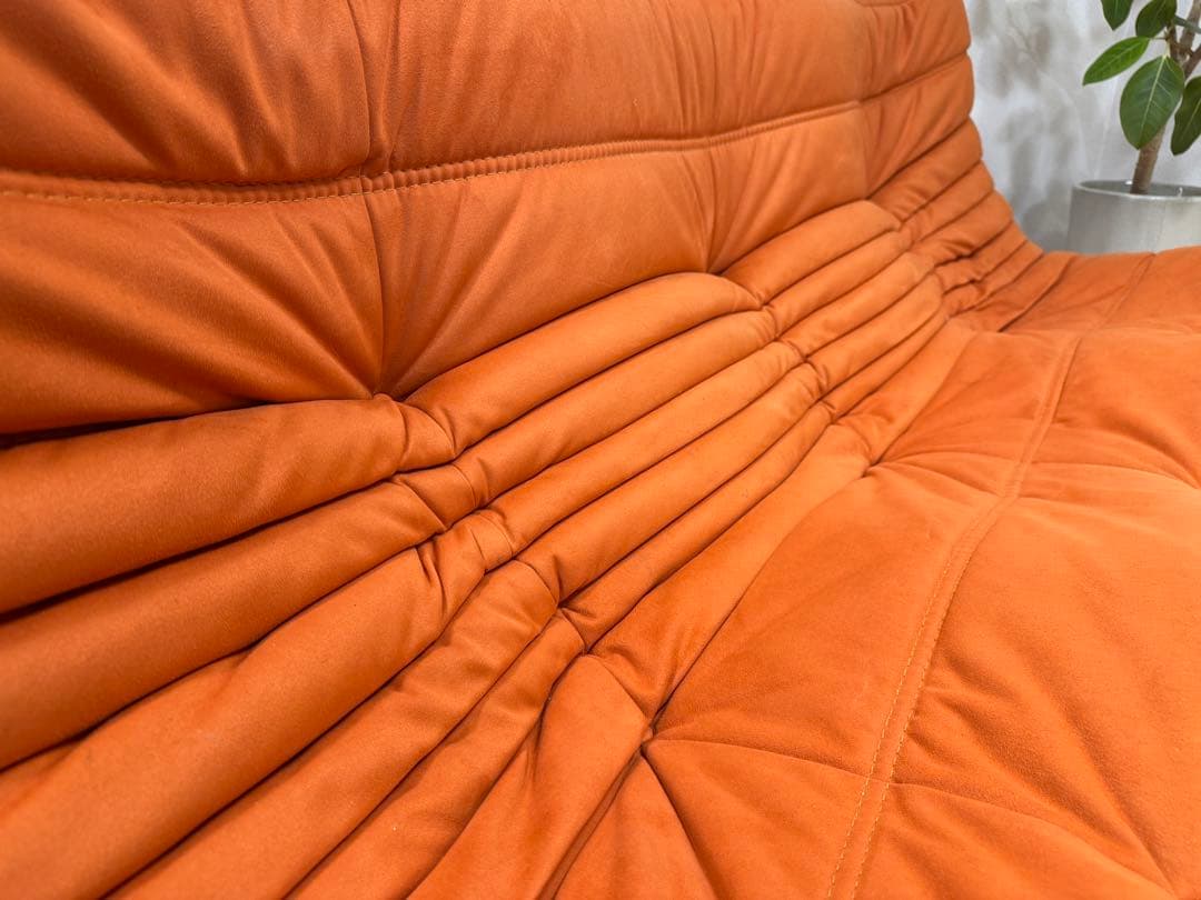 ligne roset リーンロゼ トーゴ TOGO ３人掛けソファ ロゼトーゴ