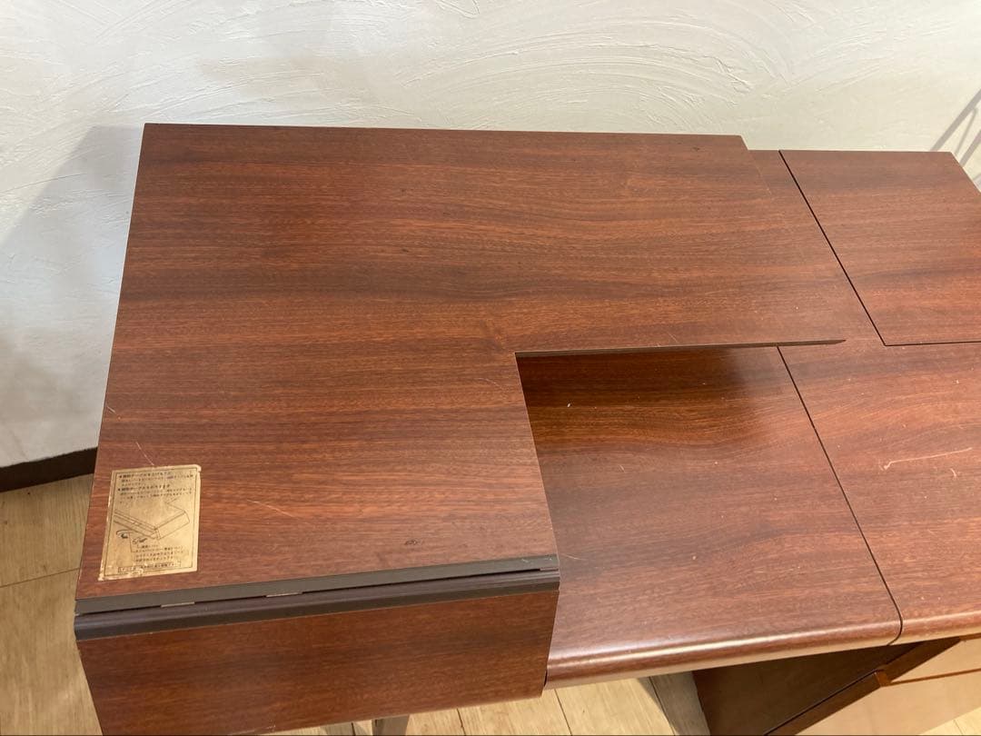 ブラザー工業　ミシン台　　昭和レトロ