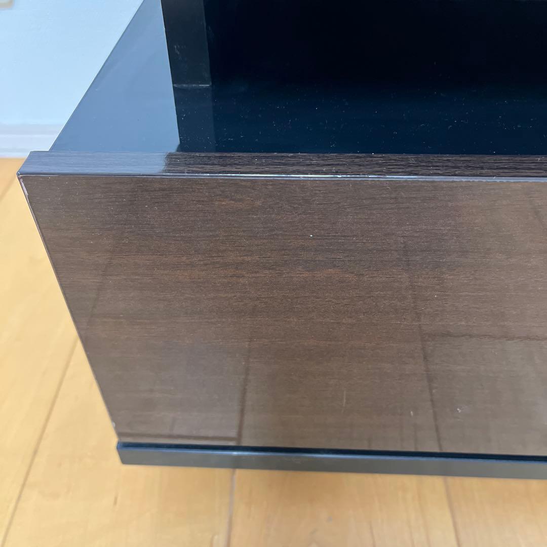 テレビボード　120 テレビ台　ハヤミ工産　ブラック　木目