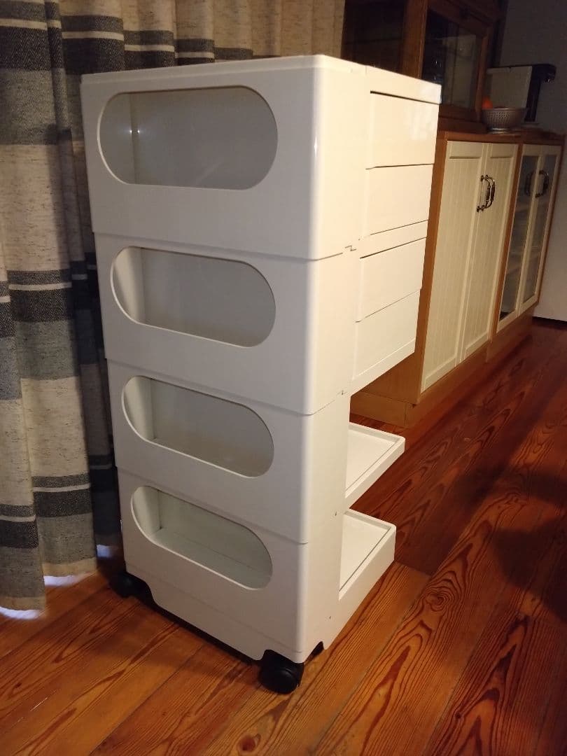 BOBY WAGON ボビーワゴン 4段4トレイ ホワイト