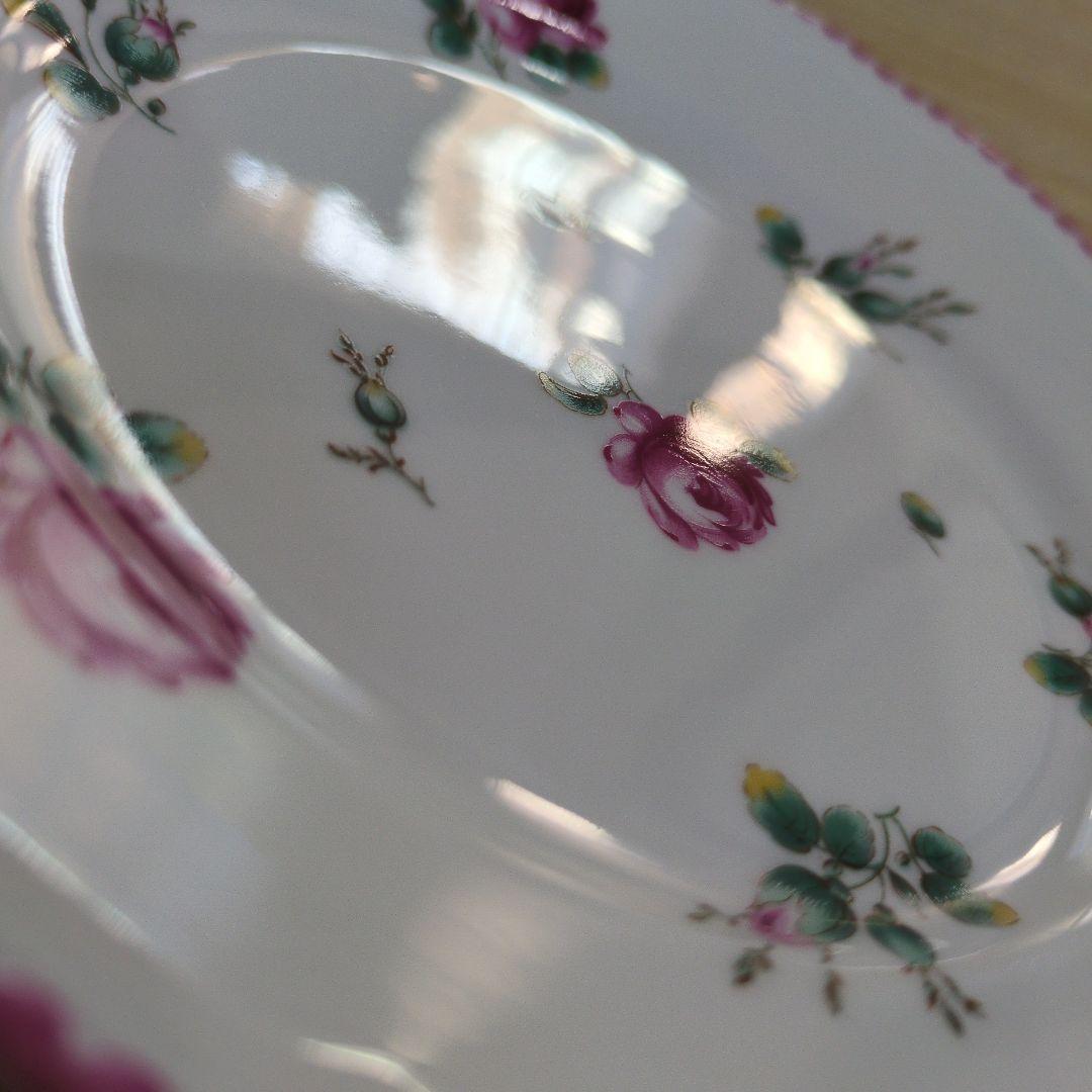 リチャードジノリアンティックローズ 17cmプレート2枚 美品