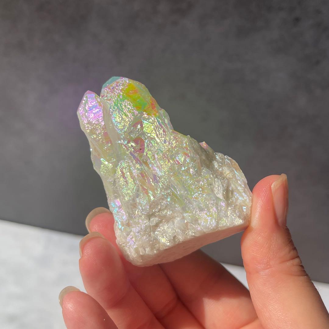 フローライト 天使 エンジェル オーロラクォーツ セット 商品詳細必読