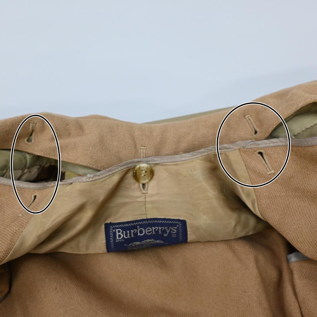 48371★年 バーバリーズ トレンチコート ノヴァチェック *