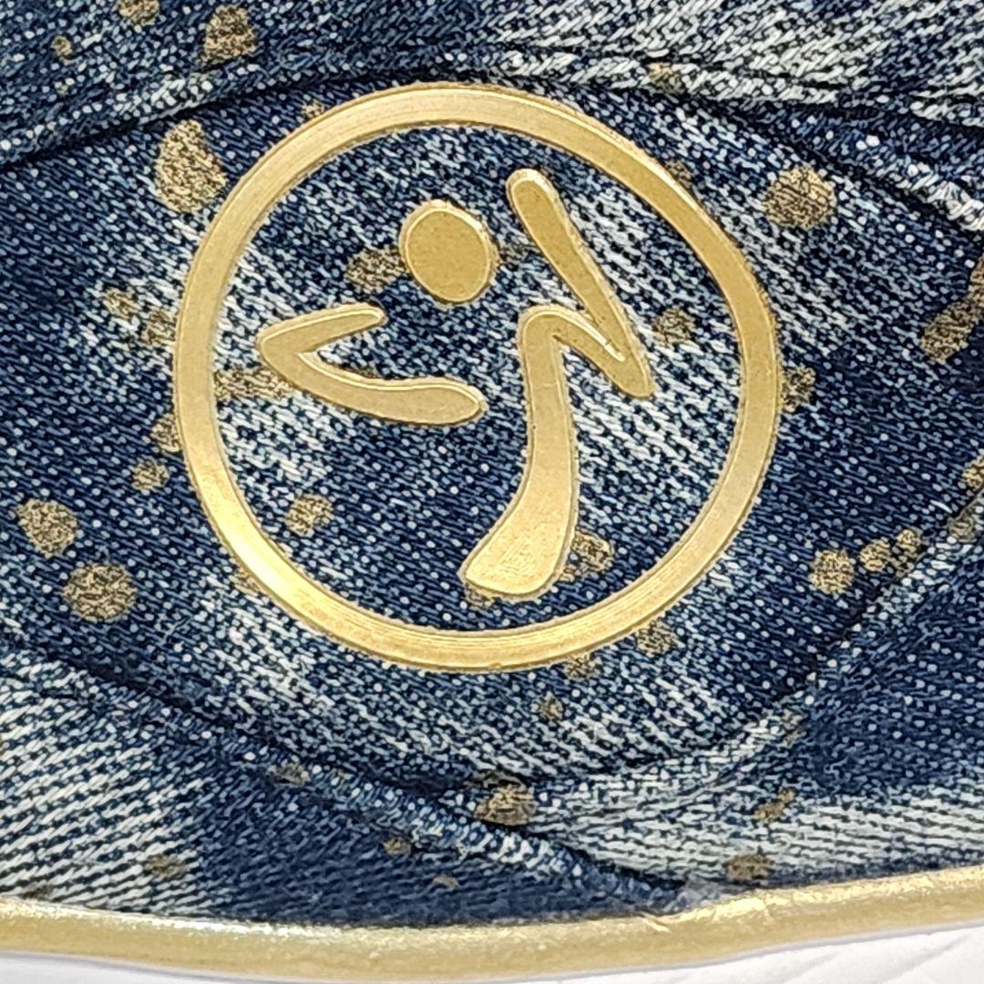 ZUMBA Energy Boom US10 デニム ダンスシューズ 27 ②