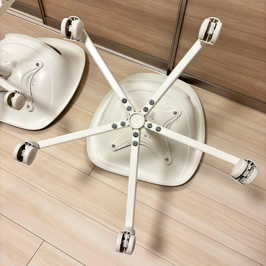 IKEA 2脚 LOBERGET ローベルゲット 回転チェア 旧型