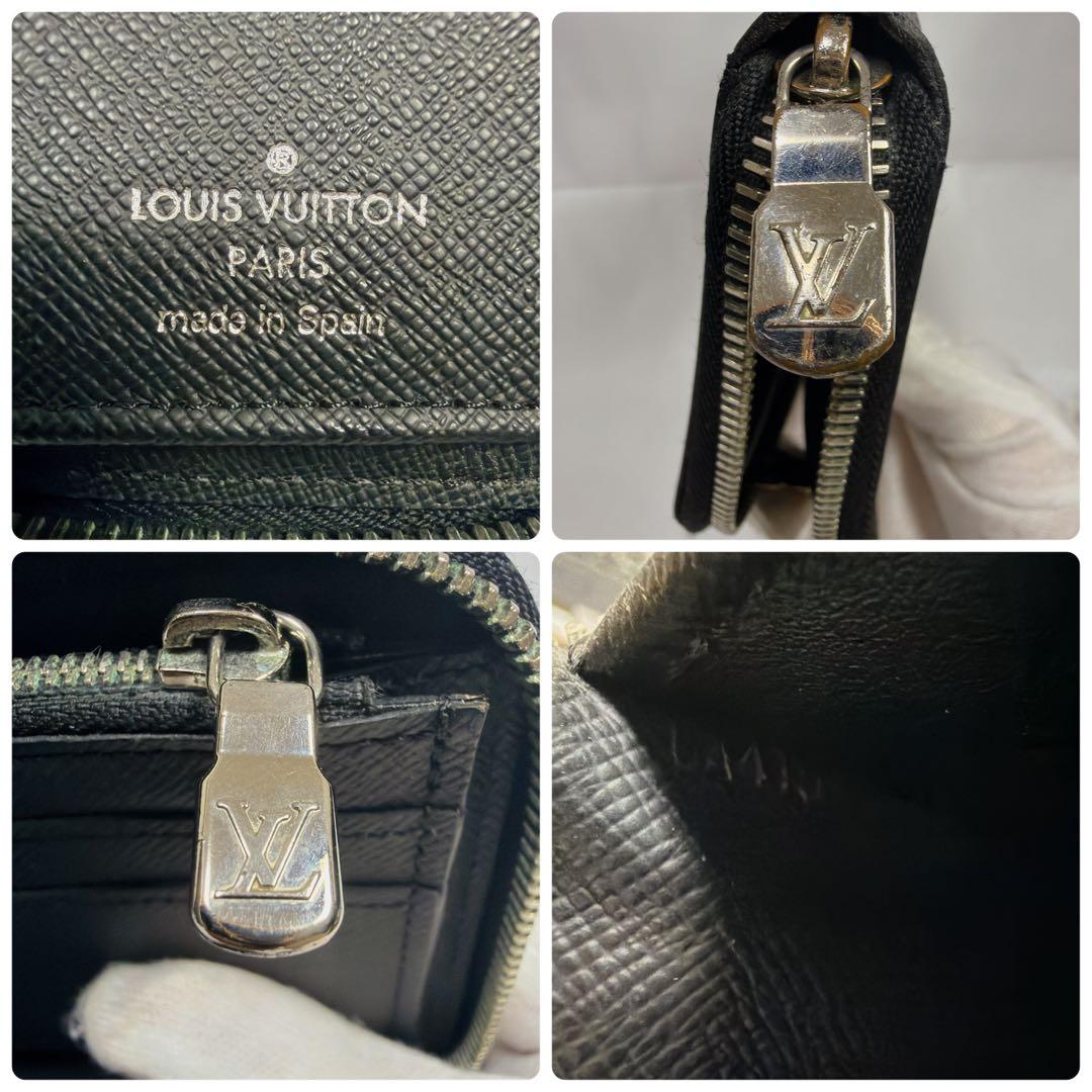 【現行モデル】ルイヴィトン ダミエ グラフィット ジッピーウォレット　黒