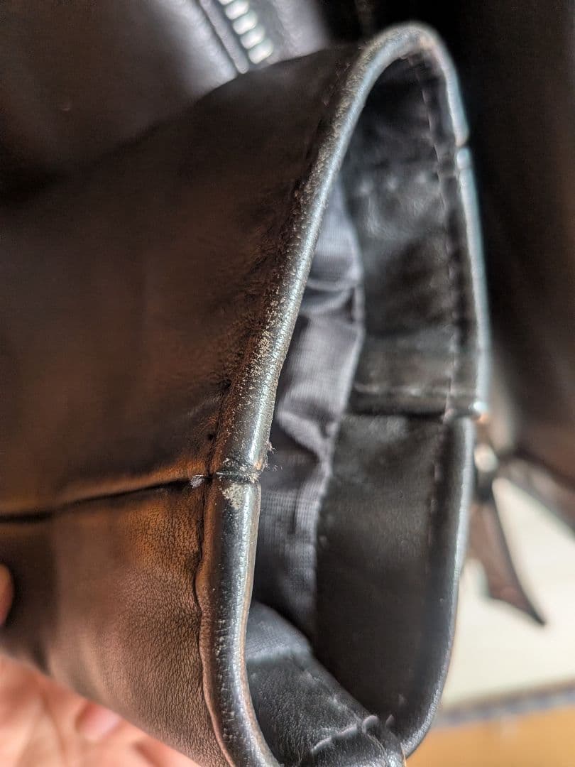 ルイスレザー　タイトフィットカウハイド　36