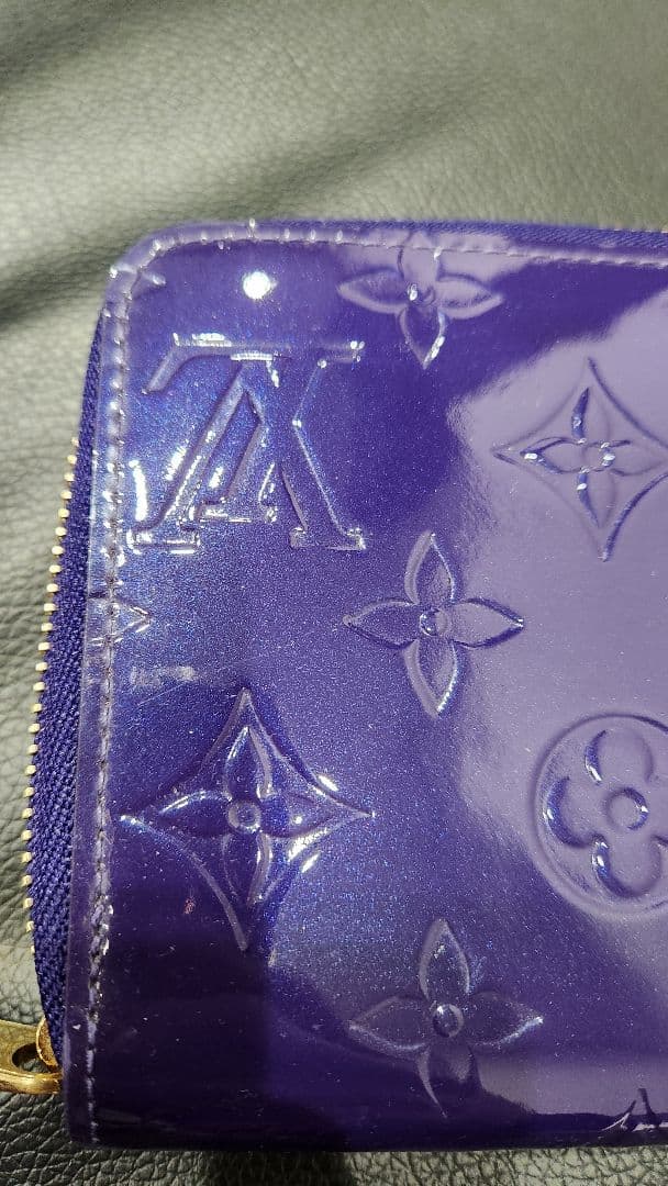 Louis Vuitton パープル長財布