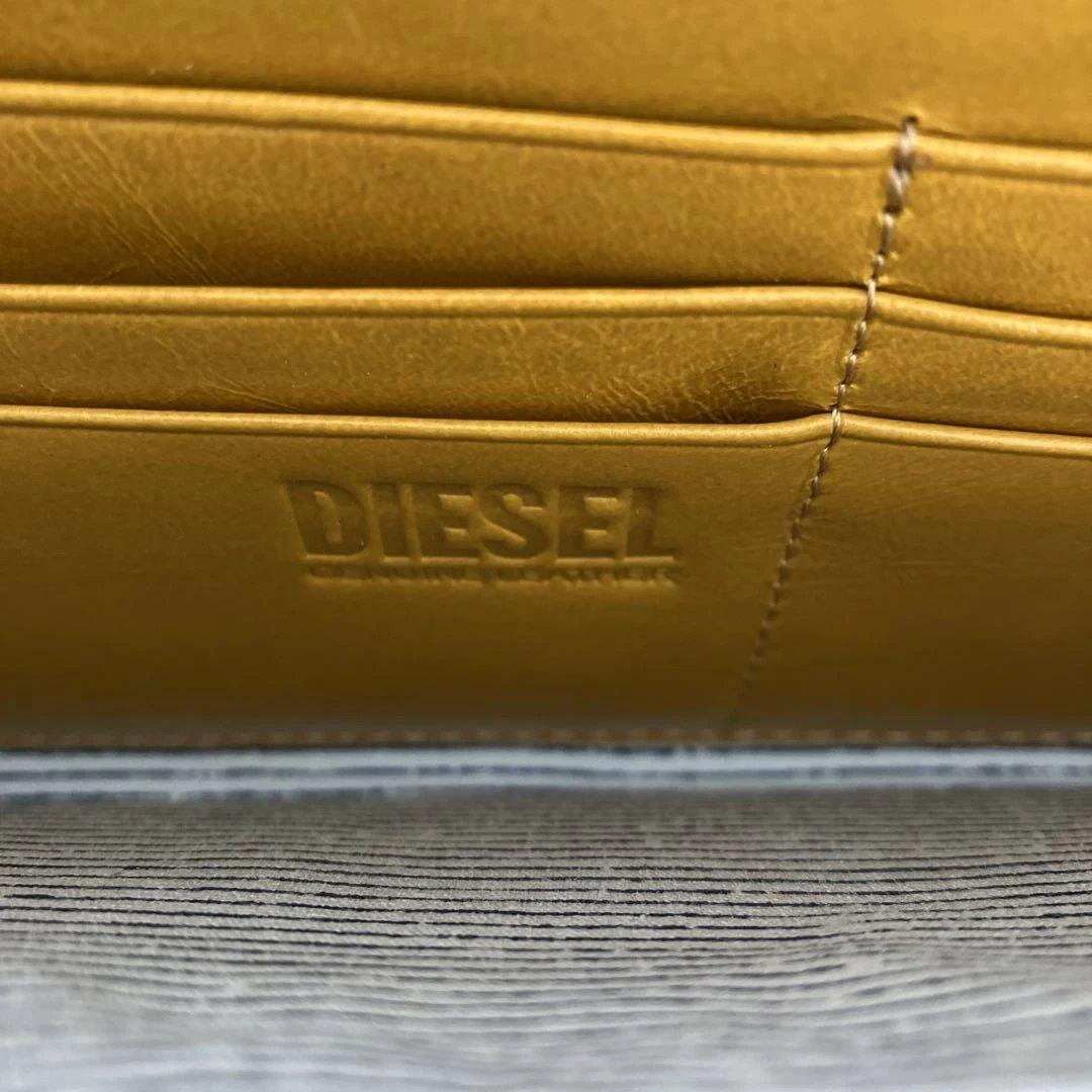 たなめぐ様‼️DIESEL ブラック レザー ヴィンテージ 長財布