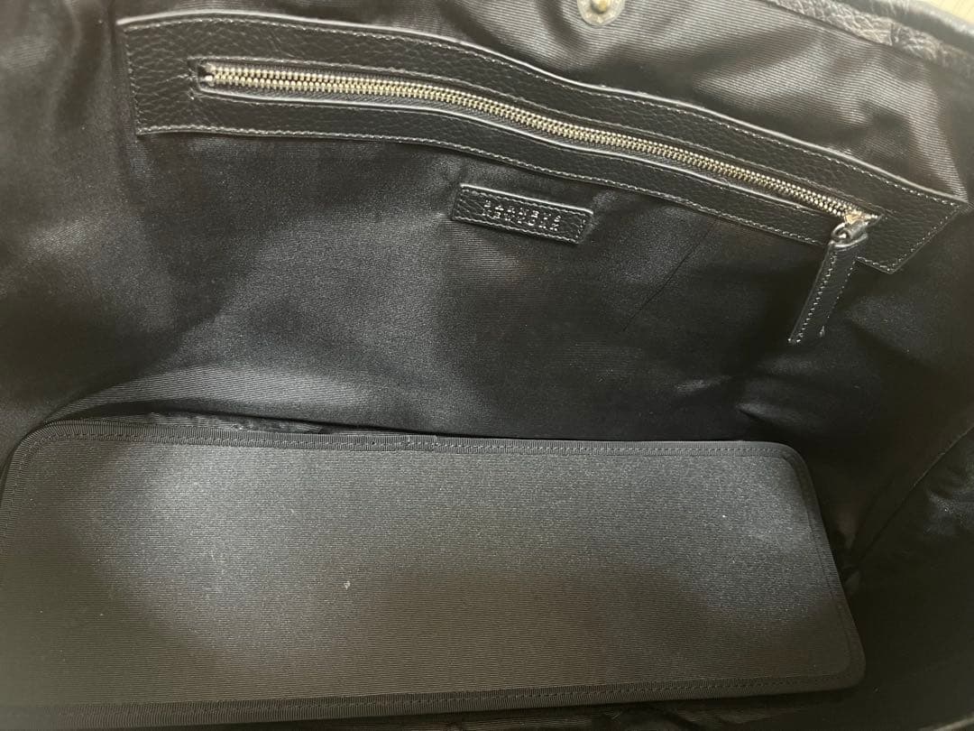 【美品】バーニーズニューヨーク トートバッグ メルセデスベンツ コラボ ブラック