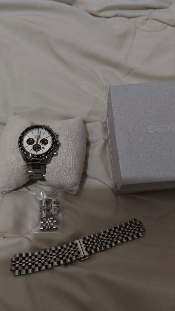 セイコー クロノグラフ SBPY165 ソーラー V175