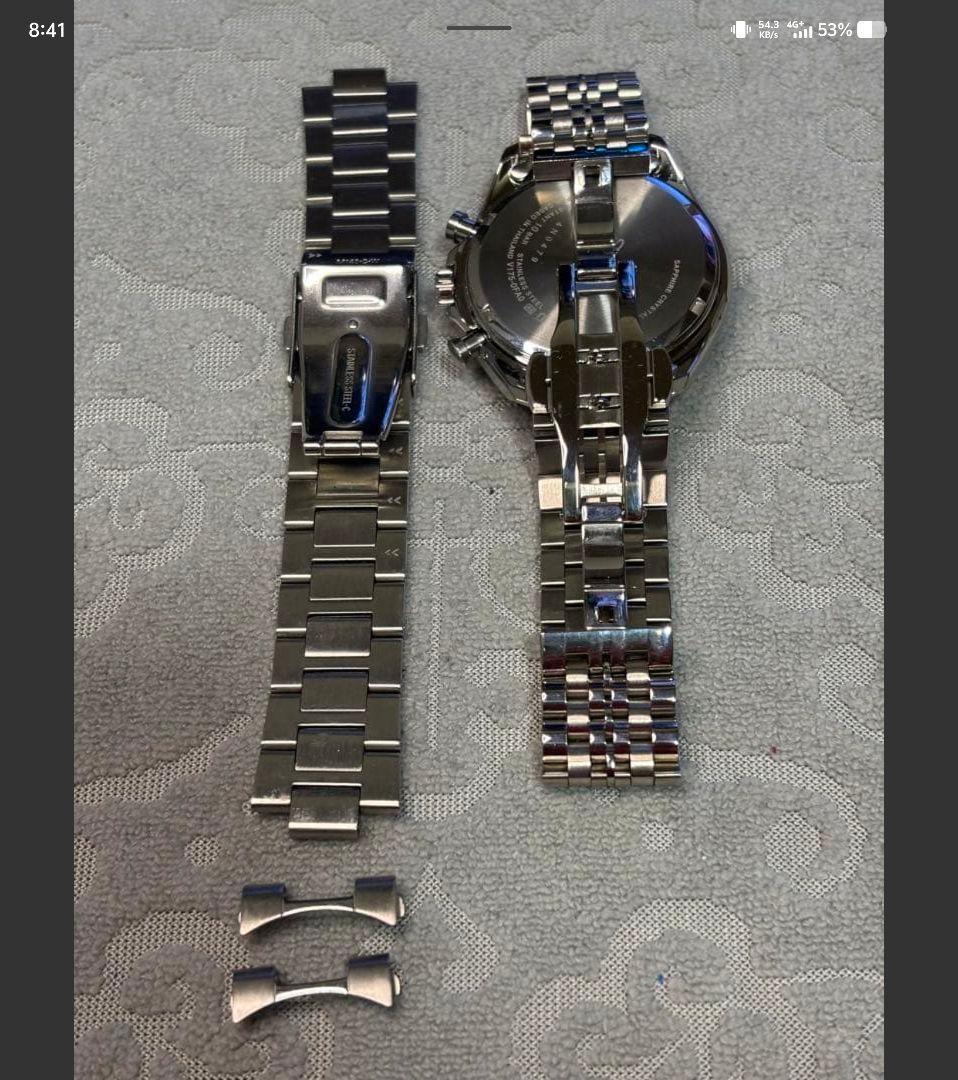 セイコー クロノグラフ SBPY165 ソーラー V175