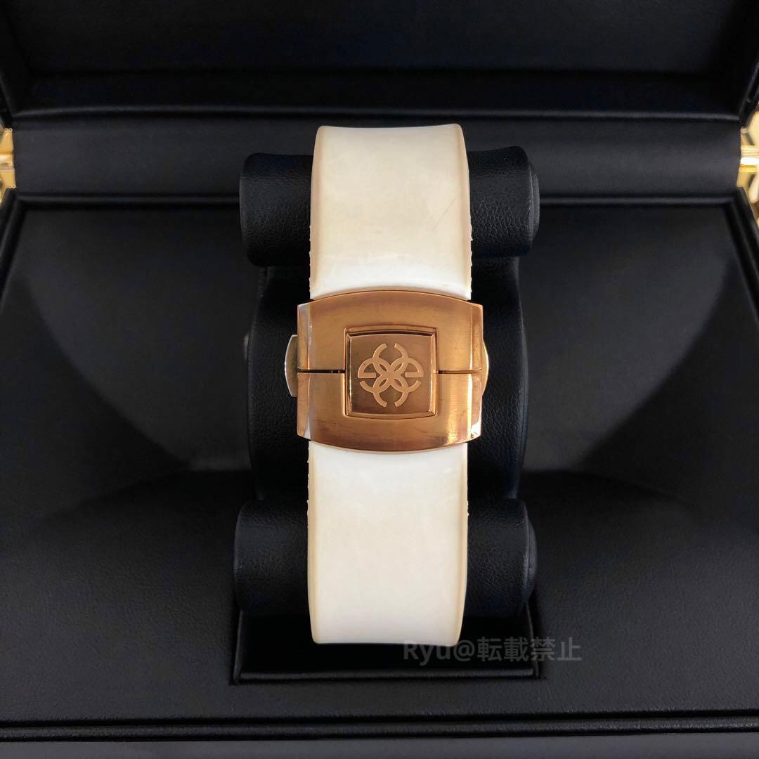 ゴールデンコンセプト アップルウォッチカバー RSC45 白 ローズゴールド